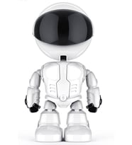 Pazariz Astronot 1080p Robot Görünümlü Wifi Ip Güvenlik Kamerası Kablosuz  (Beyaz)