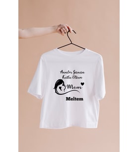 Anneler Günü Tasarımlı Tişört Kişiye Özel ( Unisex - Büyük - Çocuk )
