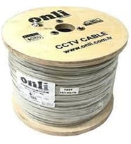 Onli 2+1 1x0,22 mini Coax 2x0,22mm 500 metre CCTV Kamera Kablosu