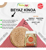 Naturpy Beyaz Kinoa 500 g -White Quınoa