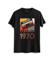 Vintage 1970 Best Of Siyah Tshirt
