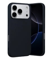 Durukar® iPhone 17 Pro Nano içi Kadife Silikon - Siyah