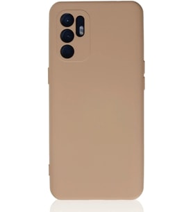 Durukar® Reno 6 Kılıf Nano içi Kadife Silikon - Pudra