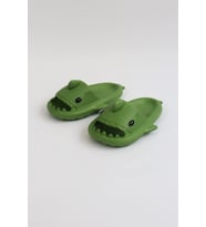 Köpekbalığı Haki Unisex Tam Ortopedik Terlik Shark Slides