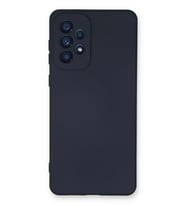 Pilelistore   Samsung Galaxy A53 5G Kılıf Nano içi Kadife Silikon - Lacivert