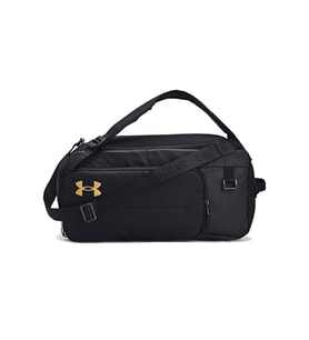 Under Armour Ua Contain Duo Sm Bp Duffle Spor Çantası-Uzunluk: 46 cm, Genişlik: 27 cm, Yükseklik: 24 cm 1381920-001 Siyah