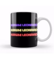 Kawhi Leonard   Basketball gifts Vintage Retro Rainbow Quotes For BOYS AND Dad Kupa Bardak Porselen