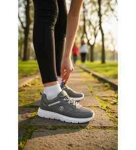 Enoch Kadın Spor Ayakkabı Nefes Alabilen Geniş Gözenekli File Saya Ve Comfort Esnek Tabanlı Günlük Yürüyüş Sneaker