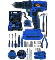 Güçlü 14.4V 2Ah Darbeli Li-ion Çift Şanzuman Turbo Vidalama Matkabı