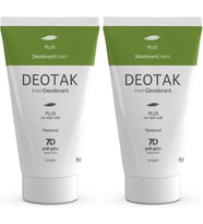 2 Adet Deotak Plus Ekstra Koruma 7 Güne Kadar Etkili Krem Deodorant 35 ml