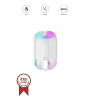 Torima H6 Beyaz 200ml Ultrasonik Renkli Hava Nemlendirici Buhar Makinesi Ve Aroma Difüzörü