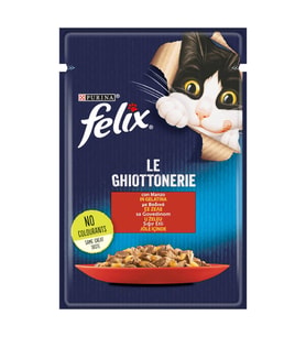 Purina Felix Sığır Etli Pouch Yetişkin Kedi Maması 40 x 85 G