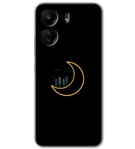 Xiaomi Redmi 13C Kılıf HD Desen Baskılı Kılıf - İyi Geceler