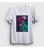 Presmono Unisex Beyaz Soap Film Dövüş Kulübü Fight Club T-Shirt 244680tt
