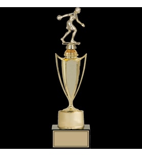 ODAK KUPA - Figürlü Kupalar - Bowling Kadın Figürlü Kupalar FG-040 B - 36 cm