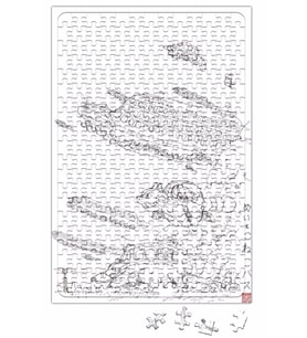 Totoro The Nekobus Migration Puzzle 240 Parça Yapboz