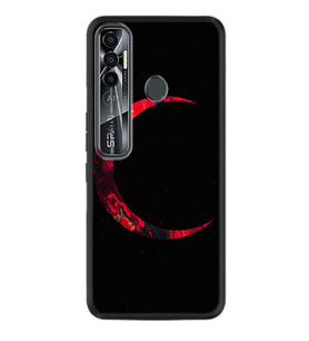 Tecno Spark 6 6 Go 8C 8 Pro 7 7 Spark 9 Pro Kılıf Desemli Silikon Red Moons 1747