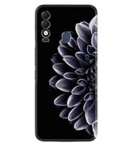 Tecno Spark 8T Kılıf Silikon Desen Özel Seri Çiçekler 1639