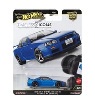 Hot Wheels Premium - Nissan Skyline Gt-R V·Spec Ii (Bnr34) (1/64) Timeless Icons 4/5