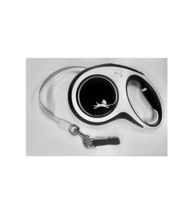 Flexi Otomatik Köpek Gezdirme Tasmasi New Comfort 5 mt M Siyah