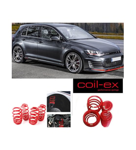 vw golf 7 (2012-2016) benzinli uyumlu 3.5 cm coil-ex yay