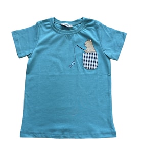 Erkek Çocuk Yeşil Tshirt