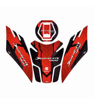 Bajaj Dominar 400 2017 - 2024 Uyumlu Tank Pad Set 004