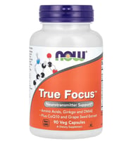 NOW Foods, True Focus, 90 Veg Capsules. (Renksiz)