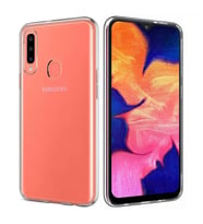 Samsung Galaxy A20S Ultra İnce Silikon Kılıf Şeffaf
