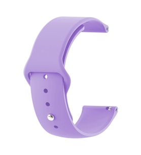 Microsonic Samsung Galaxy Watch 4 Classic 46mm Silicone Sport Band Lila
