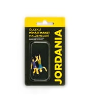 JORDANIA MAKET JE01-İB1030C BOYALI ÇOCUK FİGÜRÜ 1/030 35mm. 2'Lİ TEK PAKET
