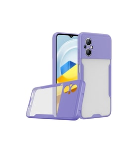 Xiaomi Poco M5 Kılıf Platin Silikon - Lila