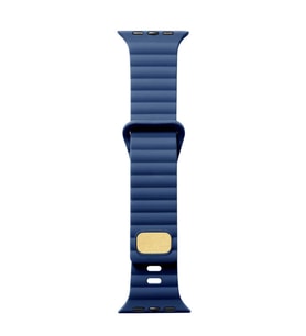 Apple Watch 42mm Uyumlu Kordon Silikon Soft Yüzey Metal Tokalı KRD-73 Kayış
