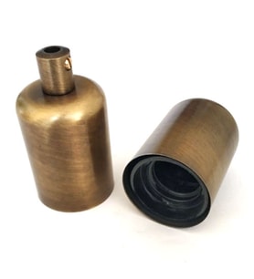 Marketcik Dekoratif Metal Eskitme Lale E27 Duy