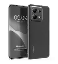 Microsonic Xiaomi Poco X6 5G Kılıf Transparent Soft Şeffaf (Renksiz)