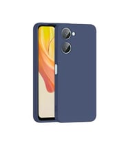 Coverzone Vivo Y18 ?le Uyumlu K?l?f Z-Mara Lansman Vieri Tam Koruma Arka Kapak Kamera Koruma �?k?nt?l? P�r�zs�z Y�zey Lacivert