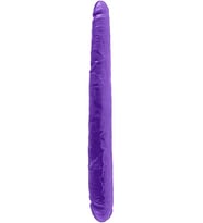 Double Dillio 16" Çift Başlı Dildo 43 cm Mor