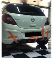 Opel Corsa D Difüzör Arka Ek Difizör (Plastik)