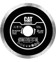 Cat Da09022 115Mm Profesyonel Fayans, Seramik, Mermer Elmas Kesme Diski (Sürekli Kenar)