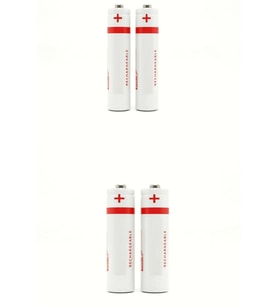 2 Adet 1100 Mah Nimh AA Standart Tip + 2 Adet 600 Mah Nimh AAA İnce Şarj Edilebilir Kalem Pil