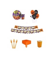 Halloween Cadılar Bayramı Parti Seti 8 Kişilik