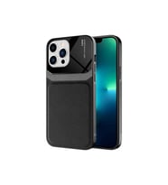 Apple iPhone 13 Pro Uyumlu Kılıf Zore Emiks Kapak (Siyah)
