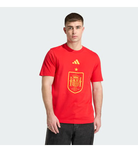 adidas JZ2263 FEF DNA GR TEE İspanya Graphic Erkek Tişört (Kırmızı)
