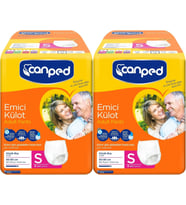 Canped Emici Külot Hasta Bezi S-Küçük Small 18 Adet (2PK*9)
