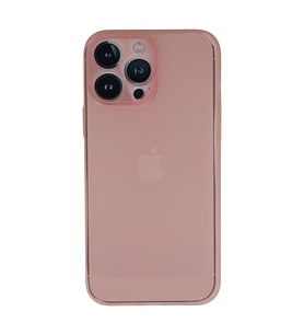 Apple İphone 13 Pro Max Kılıf Pp Ultra İnce Kapak - Pembe
