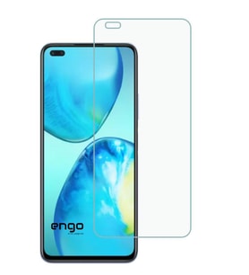 Infinix Note 8 Ekran Koruyucu Nano Temperli Esnek Ekran  (Şeffaf)