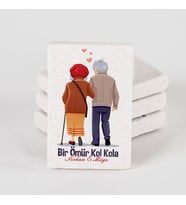 Kişiye Özel Sonsuza Dek Aşkla Sevgili Buzdolabı Magneti