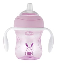 Chicco Yumuşak Uçlu Geçiş Bardağı 4 Ay+ 200 ml Kız