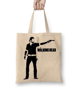 The Walking Dead 05 Bez Çanta Uzun Saplı