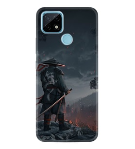 Realme C11 C21 C21Y C25Y C11 2021 Kılıf Desemli Silikon Warrior 1653